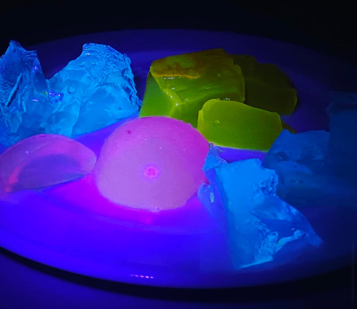 DIY Fluoreszierende Gummibärchen